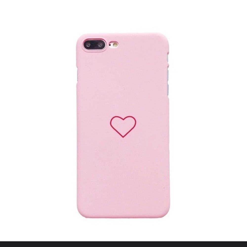 2/$20 iPhone Matte Heart Case Multiple Sizes - Picture 8 of 8